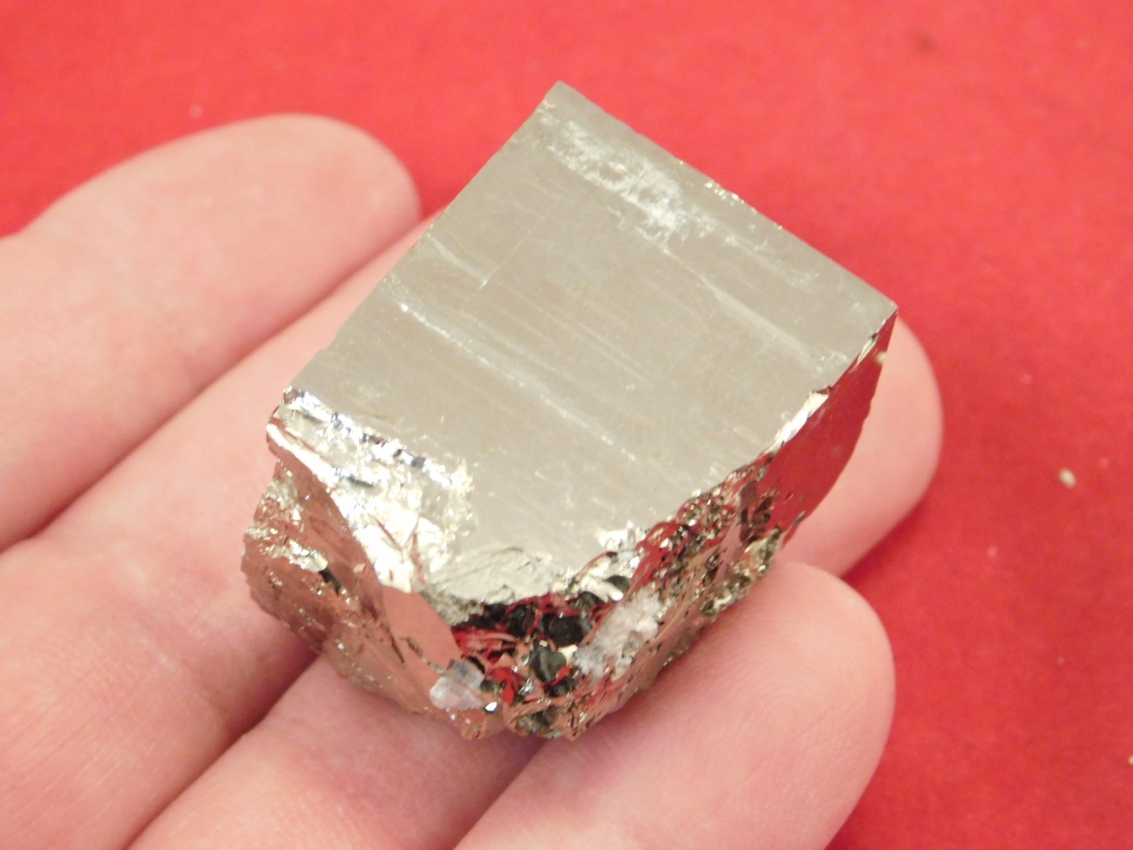 Pyrite CUBE 100% Natural Huanzala Mine Peru 101gr
