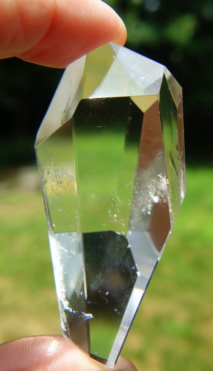 Polished Lemurian Quartz Free Form Crystal