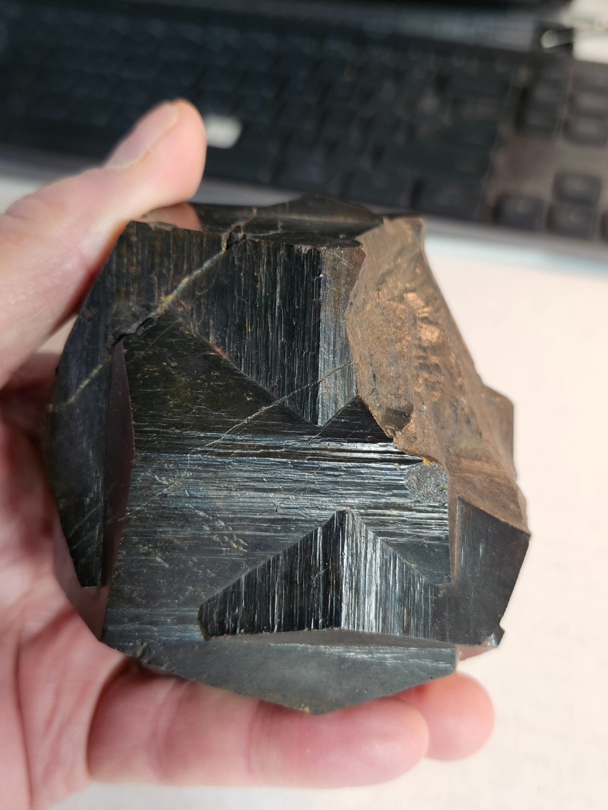 Huge 1 .25 Kilo “Iron Cross” Twinned Pyritohedron, Gachala, Colombia