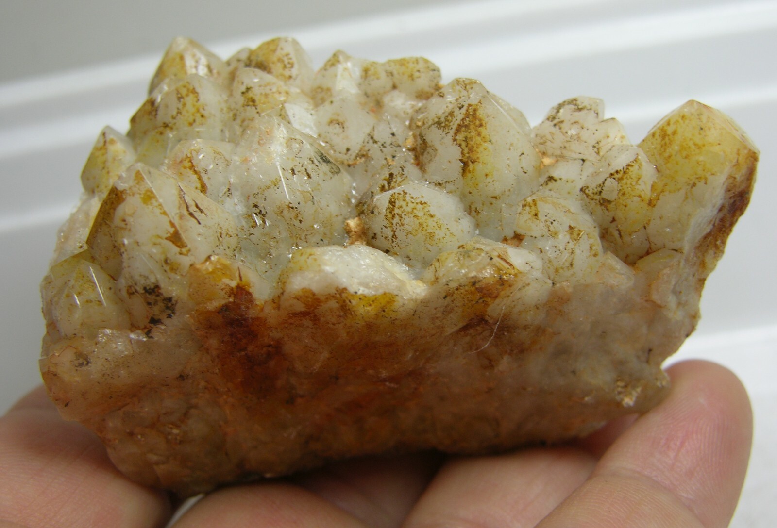#2 70.00mm Natural South Carolina USA Iron Oxide on Quartz Specimen 2 11/16 in