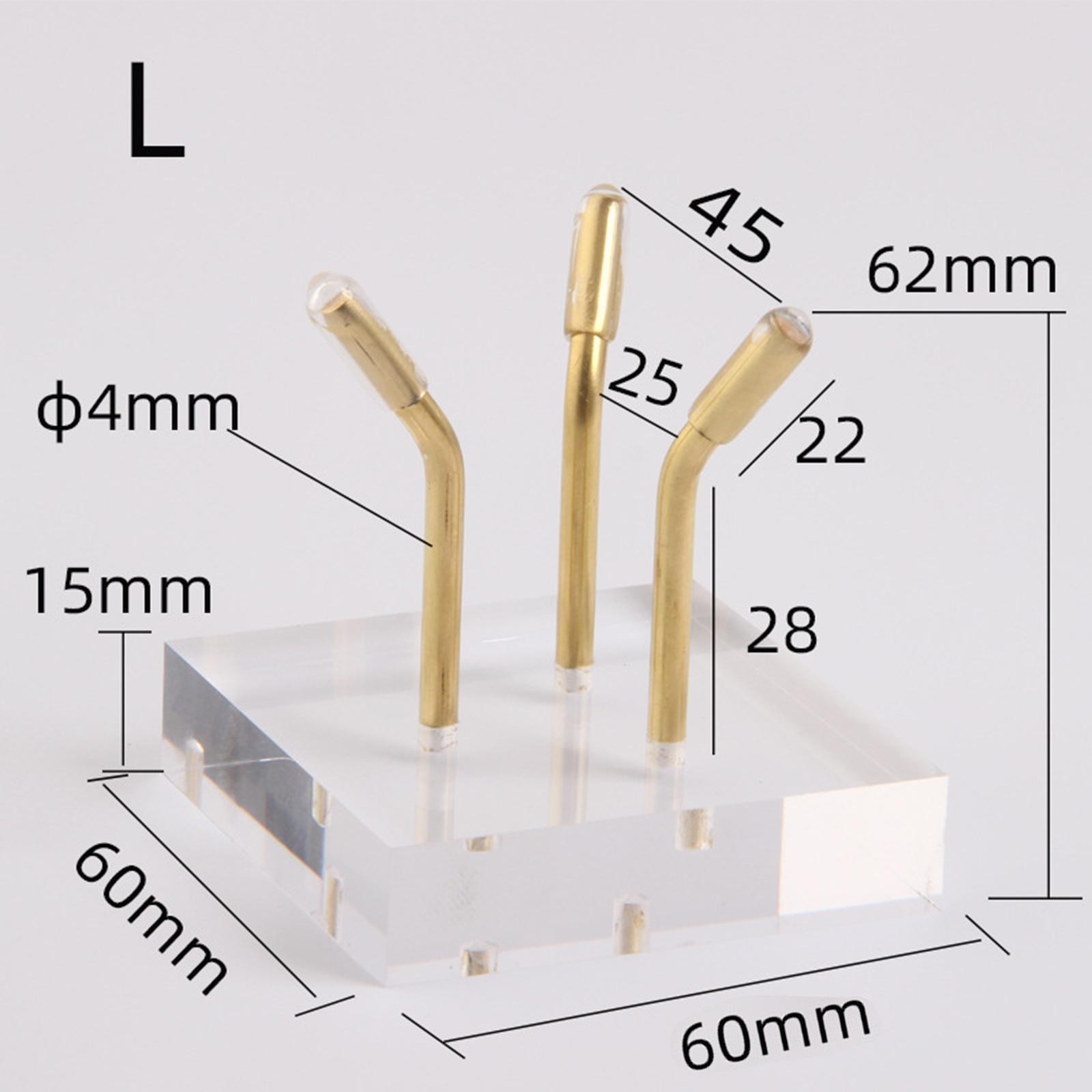 Acrylic Display Holder Display Easel Stand Support Rack Mineral for Ball Agate