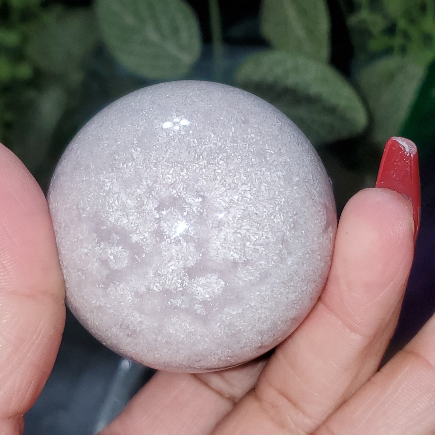 Pink Amethyst Sphere 52mm