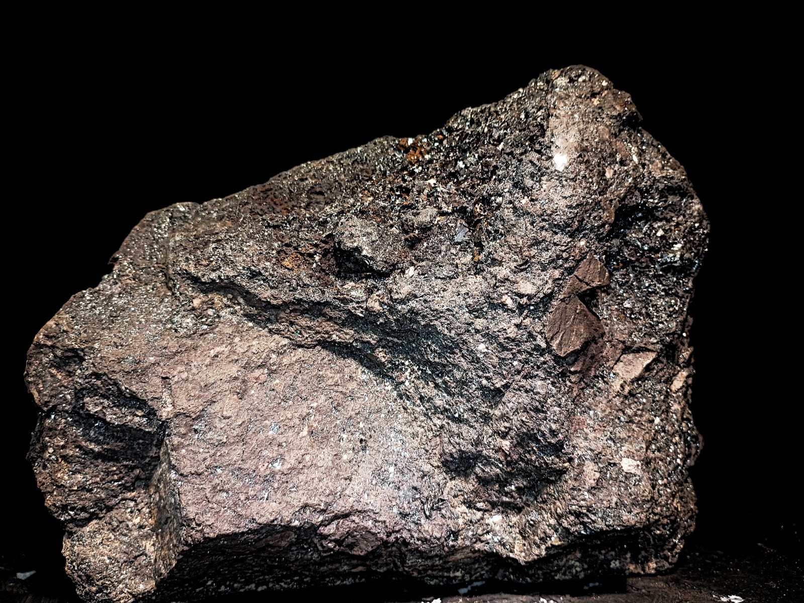 17lb Pilot Knob Specular Hematite Historic Missouri Iron Ore Civil War Specimen