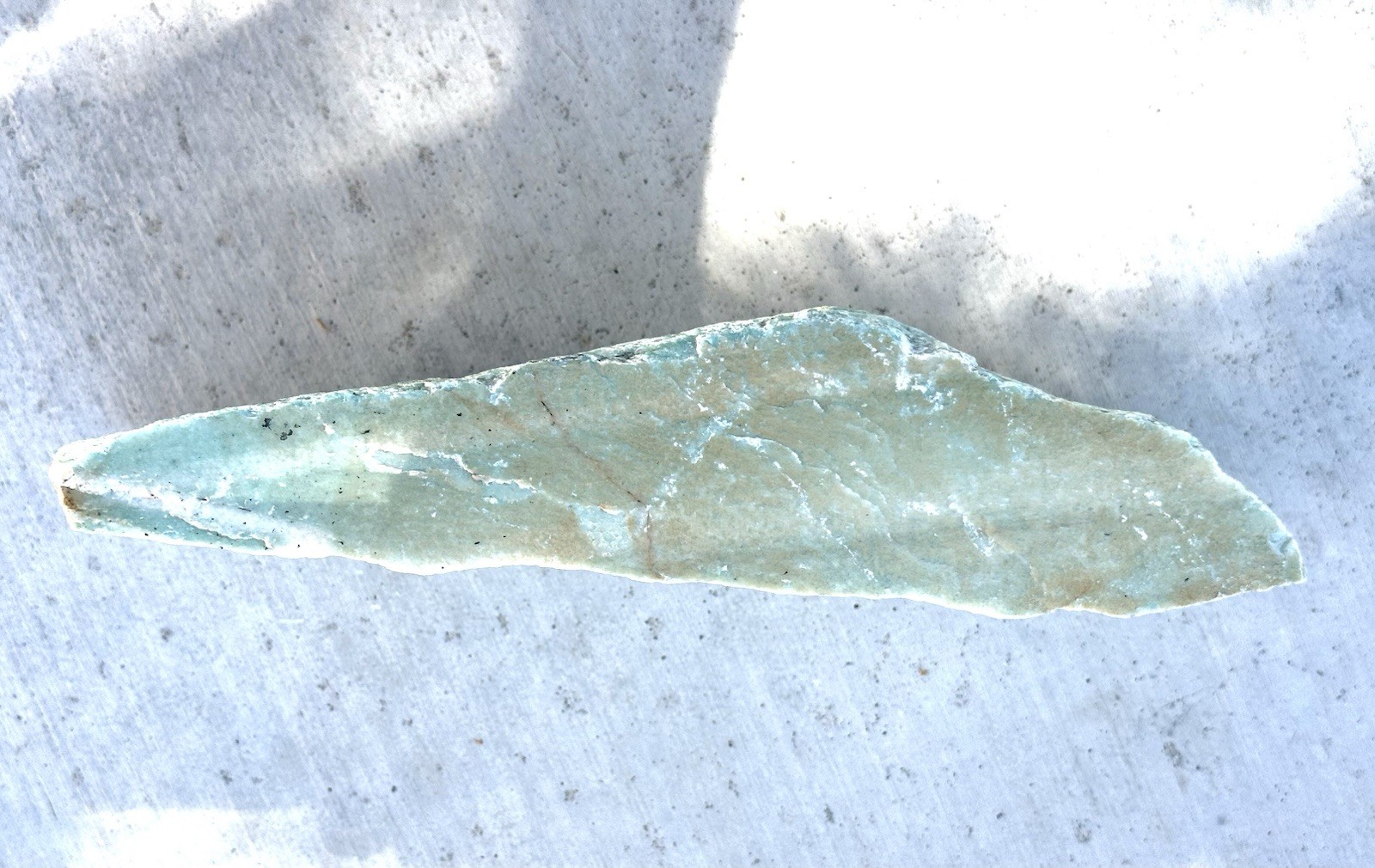 7 Lbs 13 Oz Natural amazonite stone Rock Crystal Gemstone Rough Mineral Specimen