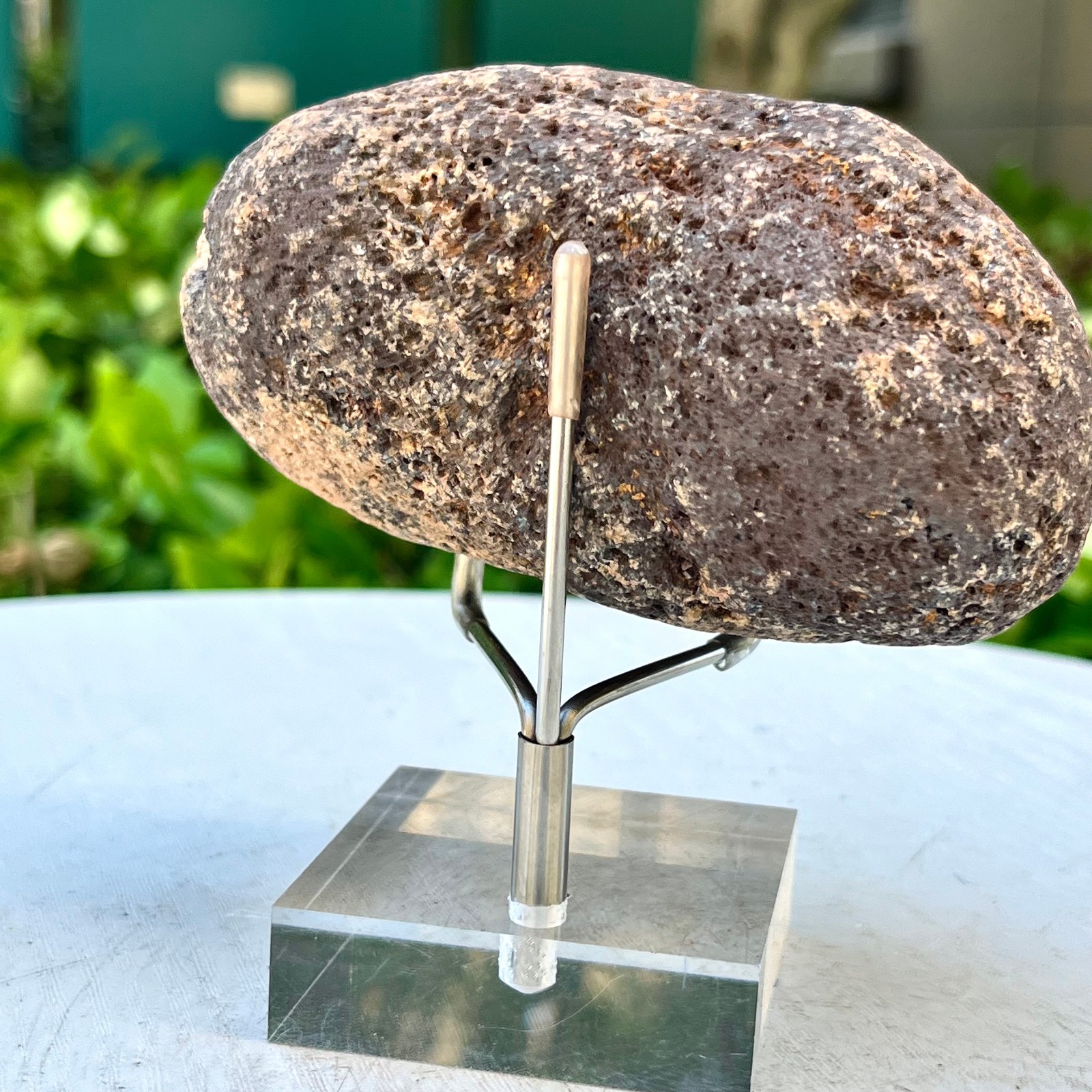445G Blue Natural Goethite Crystal Quartz Energy Ore Healing Mineral Specimen