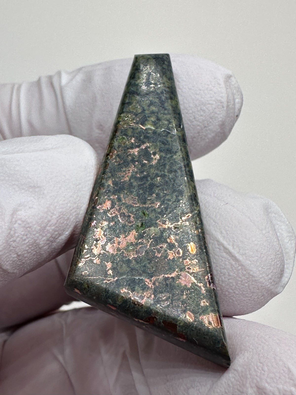 Beautiful ( 67 ct. ) Native Copper Cabochon from Houghton County, Michigan