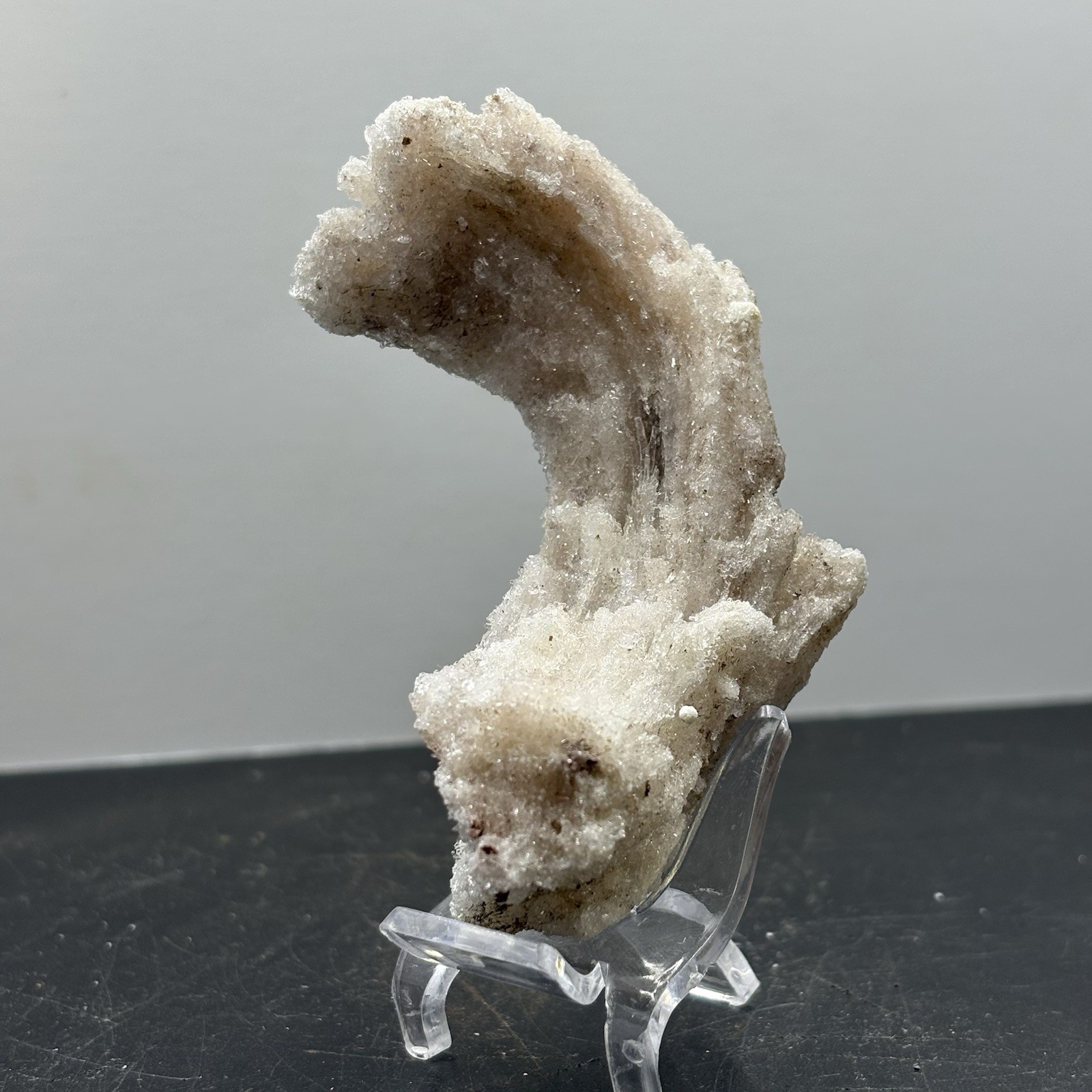 63g Natural Ram’s Horn Selenite Gypsum Crystal Specimen from Guizhou, China