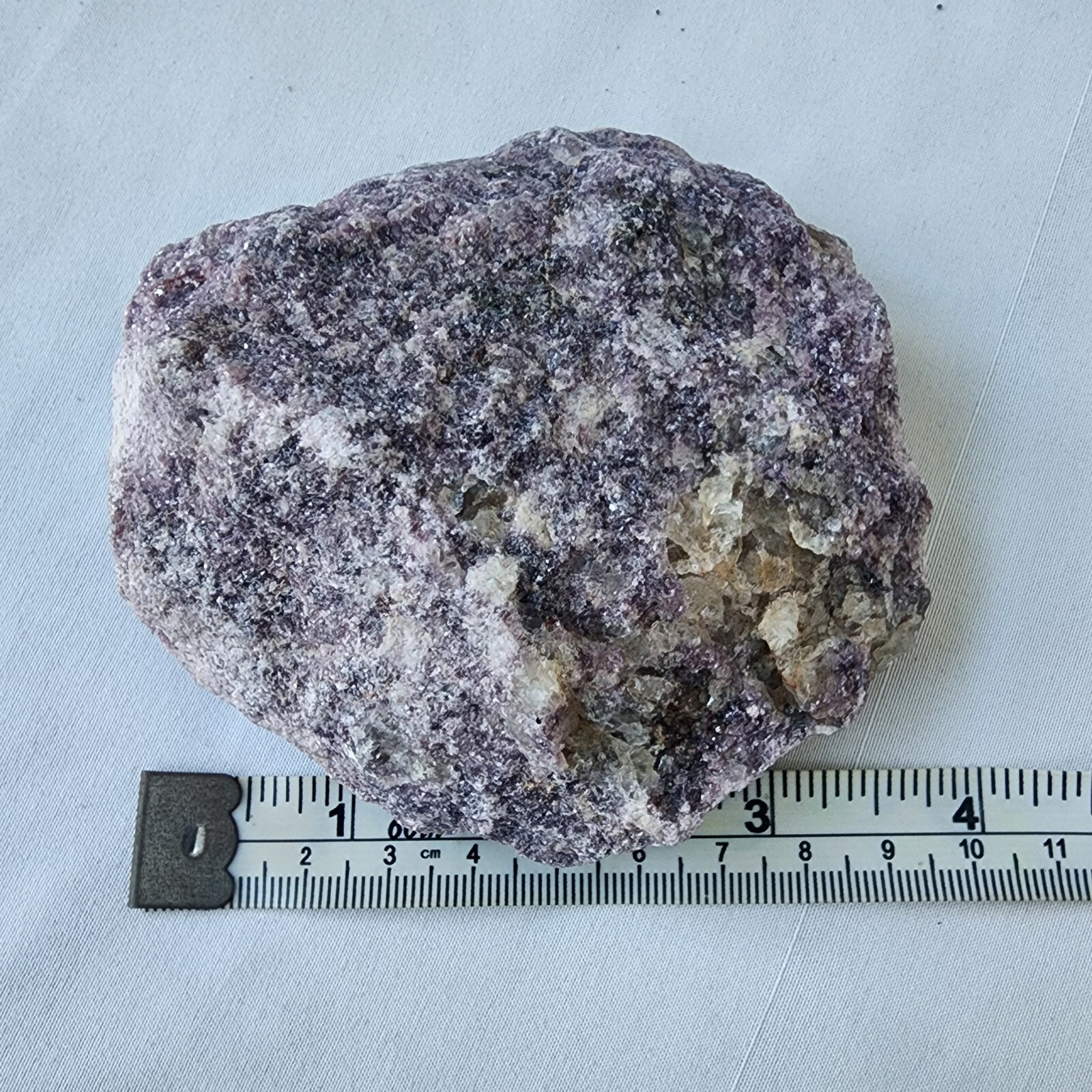 Lepidolite Lilac Purple Natural Untreated Crystal Stone Lithium Mica Rare Clean