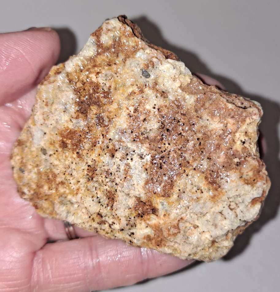 Turquoise sky blue natural old stock Kingman AZ matrix rough specimen 3.5 oz