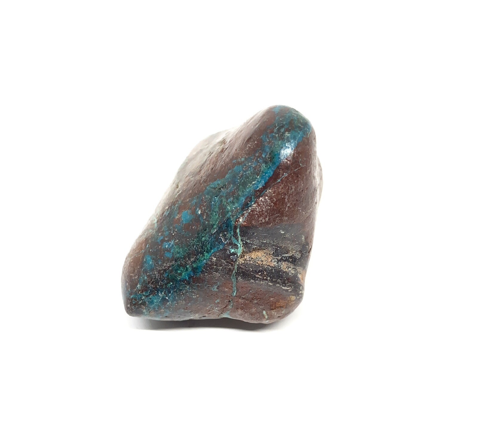 Chrysocolla/Malachite In Cuprite Stone From Arizona 55g Over 1 1/2in