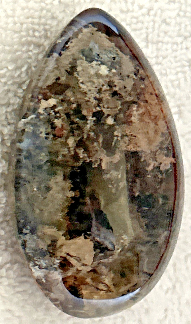 Natural Garden Quartz Crystal Gem Egg, Colorful Inclusions & Rainbow Flash 2.5″