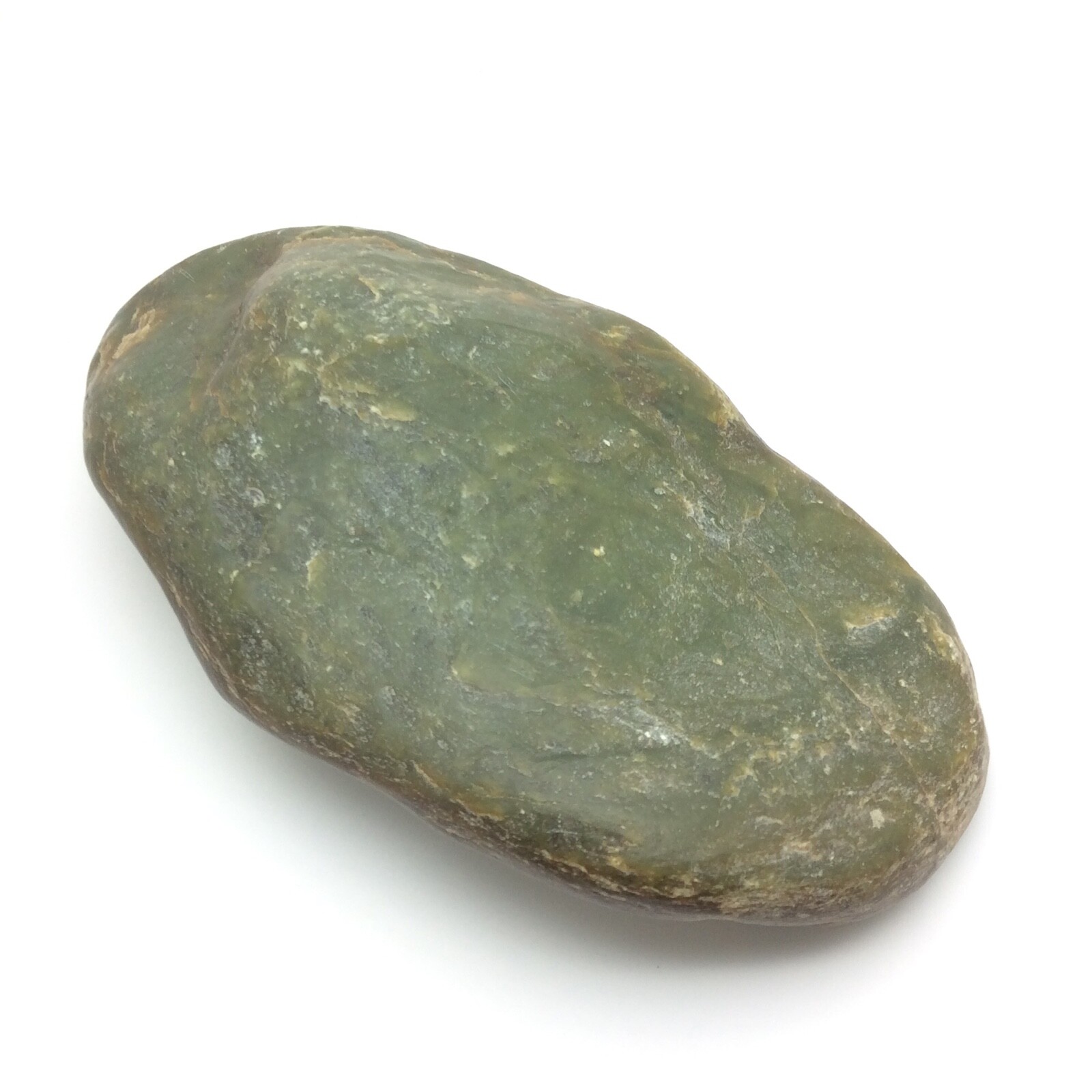 Big Sur Jade Vulcan Iron Stain Ocean Polish Nephrite Display Stone Monterey #20