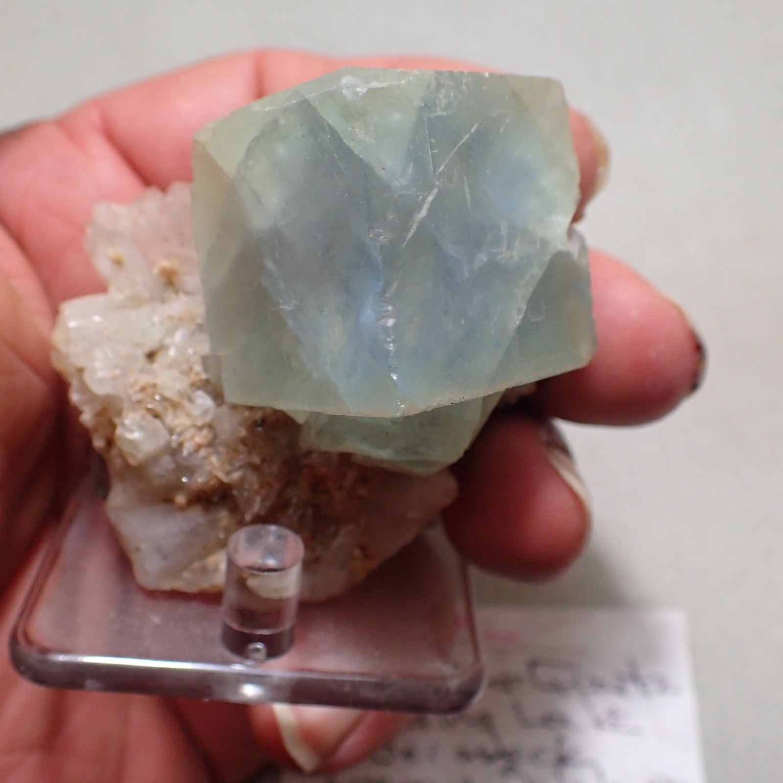 Fluorite & Calcite, Rieding Lake, Weisseck, Lungua, Salzburg, Austria