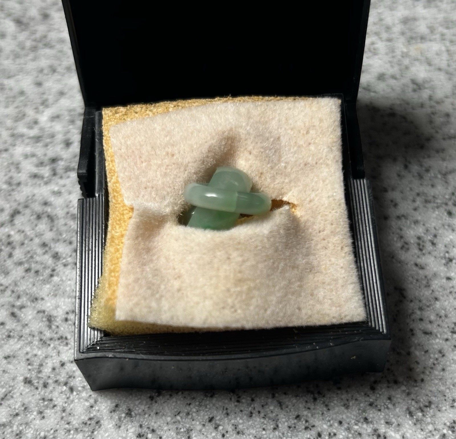 Jadeite Green Concentric Jade – Carved from 1 Piece Of Jade