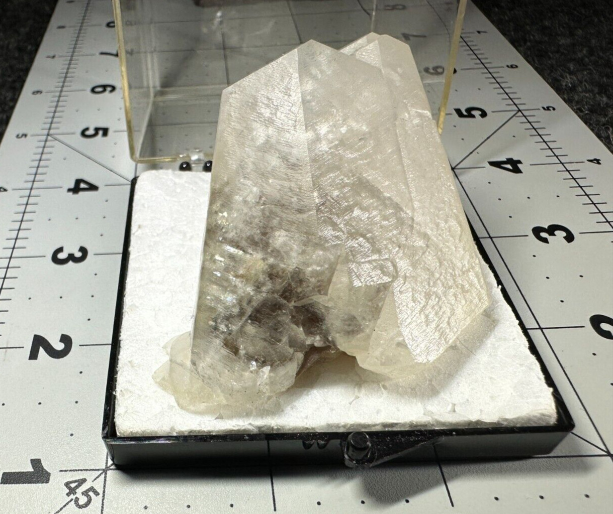 ➤ 2-1/2 Inch Large WHITE “ICE” CALCITE CRYSTALS – Anderson Indiana VIDEO➤549