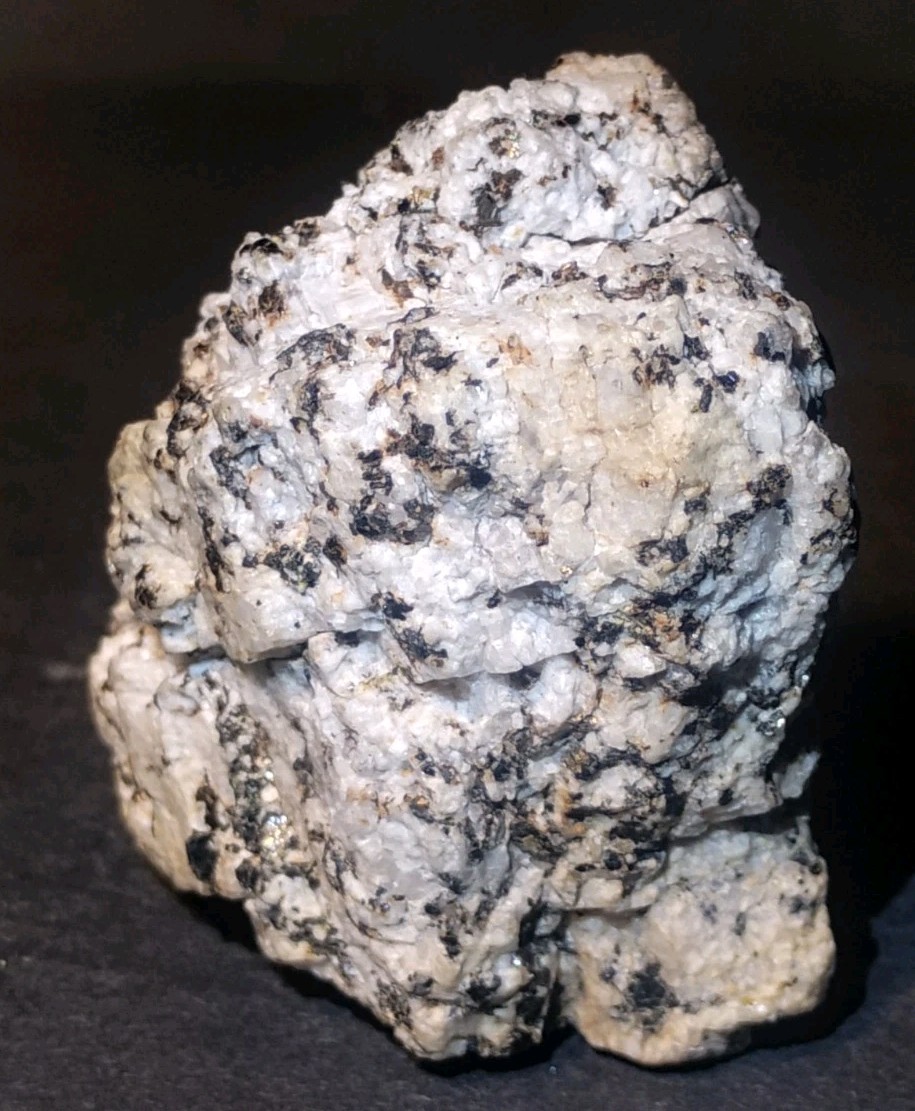Polymetallic Ore Matrix Quartz, Pyrite & Silver/Black Sulfides – Blue Mountain?