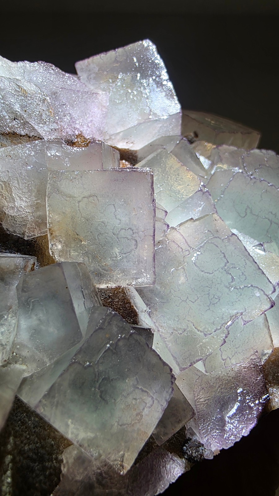 6.2″ Mint Fluorite Plate – Qinglong Mine, China – Large Cabinet Specimen (940g)