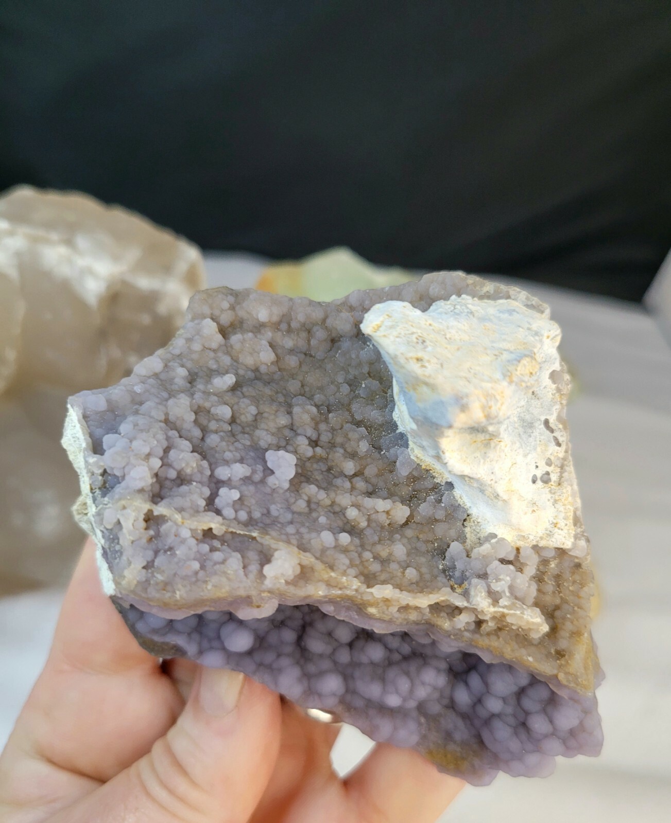 Purple Botryoidal Fluorite USA seller, Henan China, large Fluorite Crystal