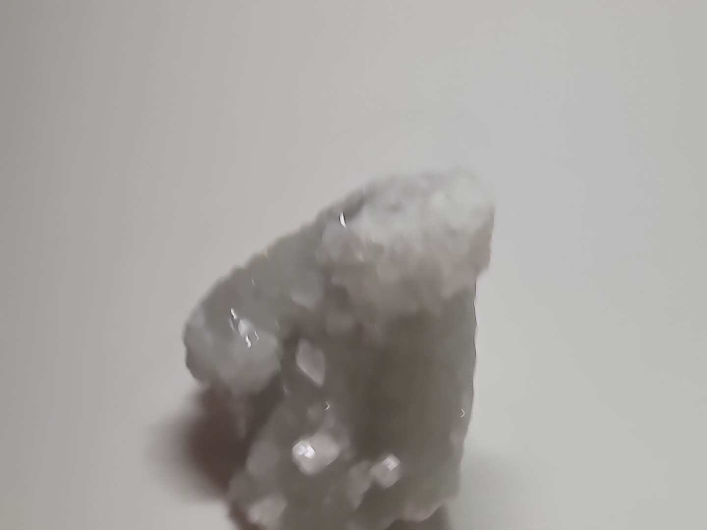 Quartz Druzy Crystal on Moonstone Raw Natural Mineral 3.75″ x 2.5″ x 1.75″