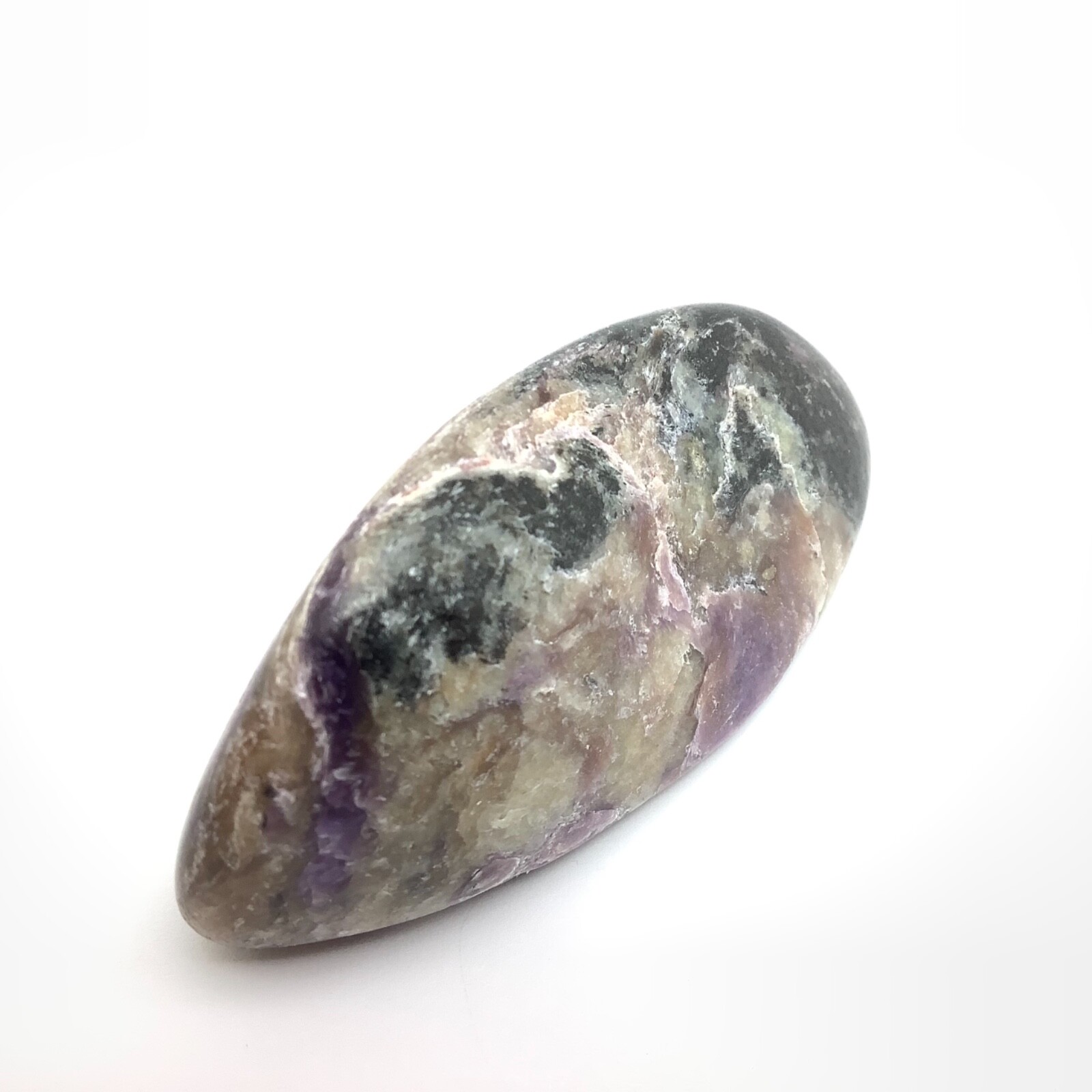 Charoite Pebble Purple Polished Gem Specimen Chara River Siberia #12