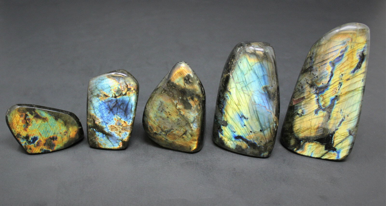 Polished Labradorite Freeform: High Flash Free Standing Crystal Display Specimen