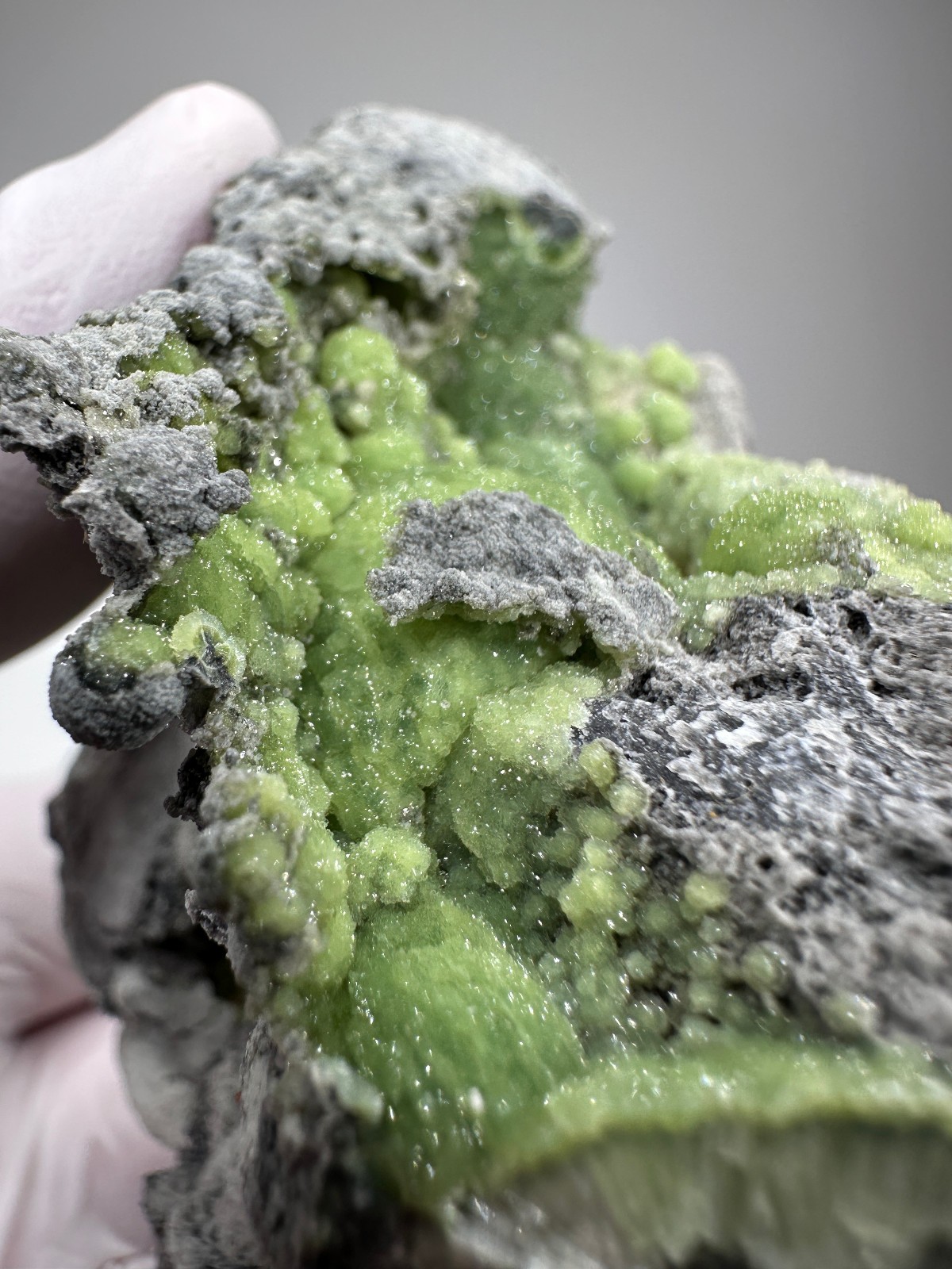 Beautiful Large RARE GREEN Wavellite Specimen from Arkansas