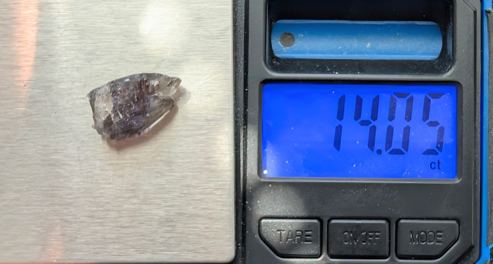 14.05 ct Natural Tanzanite Crystal – Unheated