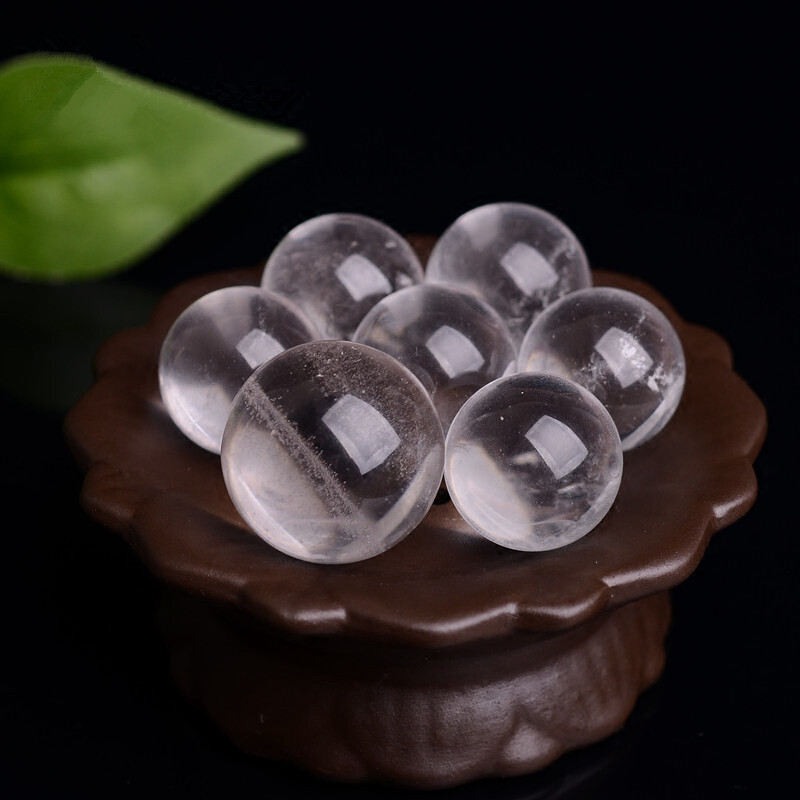 40mm Natural Clear Quartz Crystal Sphere Stone Chakra Healing Energy Ball + Base