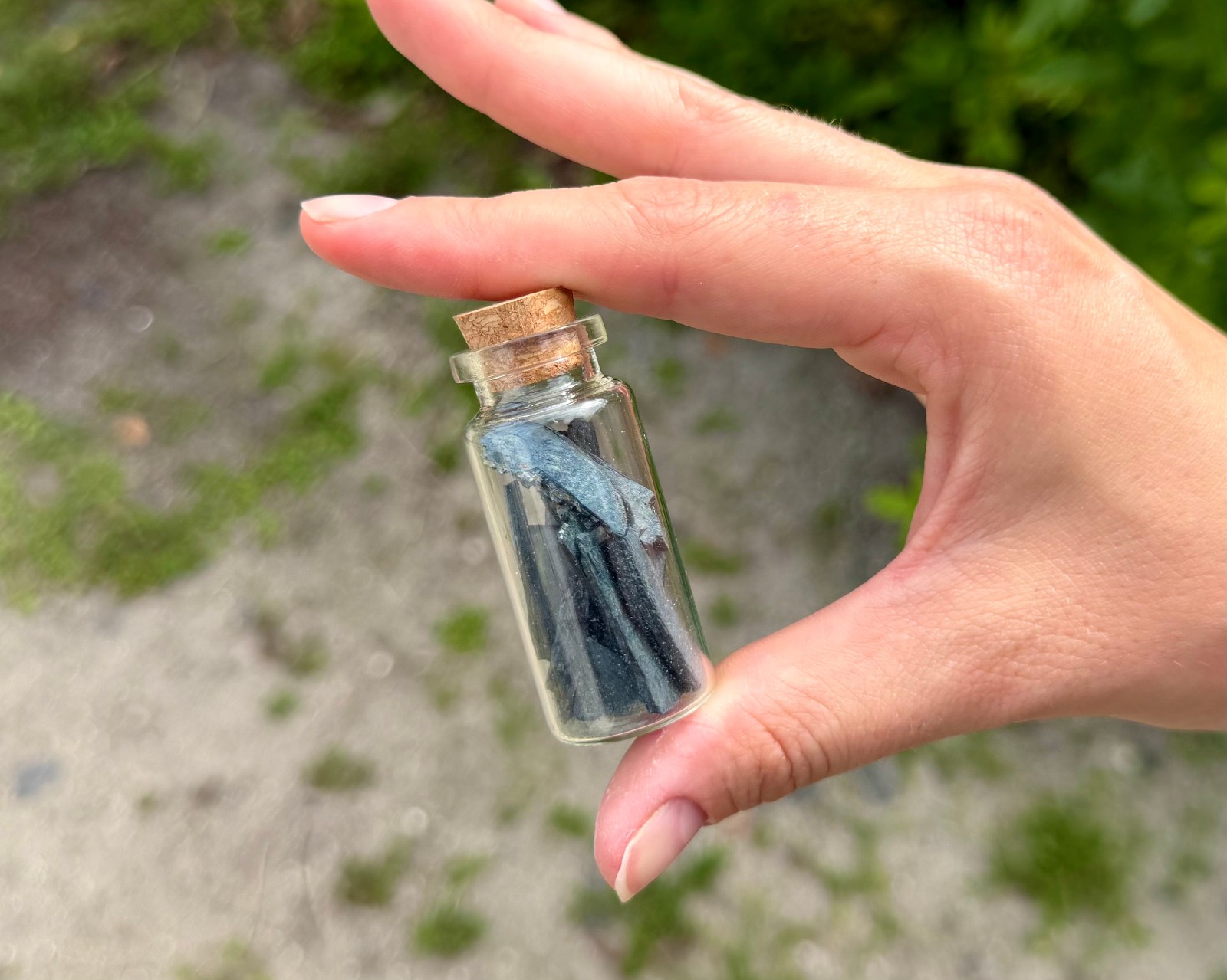 RARE Natural Vivianite Crystal From Brazil – Raw Vivianite Mineral Specimen