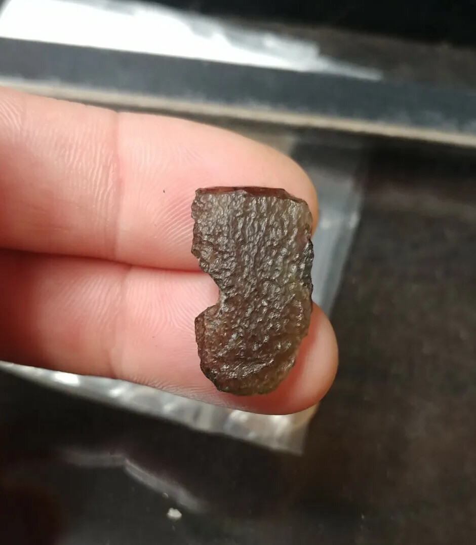 Moldavite from Czech Republic