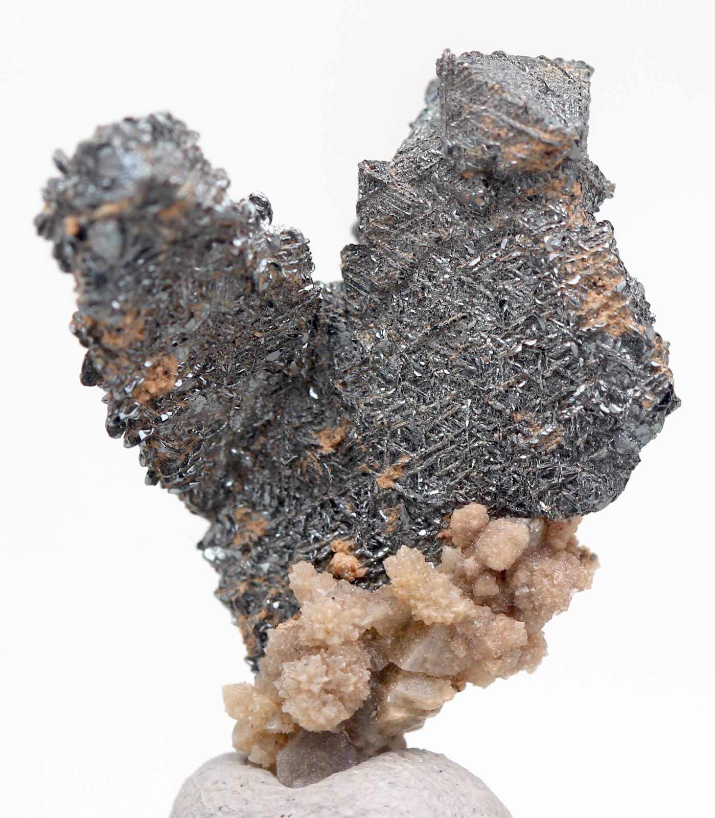 HEMATITE PSEUDOMORPH MAGNETITE Tabular Mineral Specimen Crystal Cluster MOROCCO