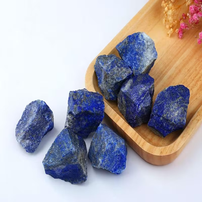 Raw Lapis Lazuli Stone, Natural Unpolished Mineral Specimen, Holiday Gifts