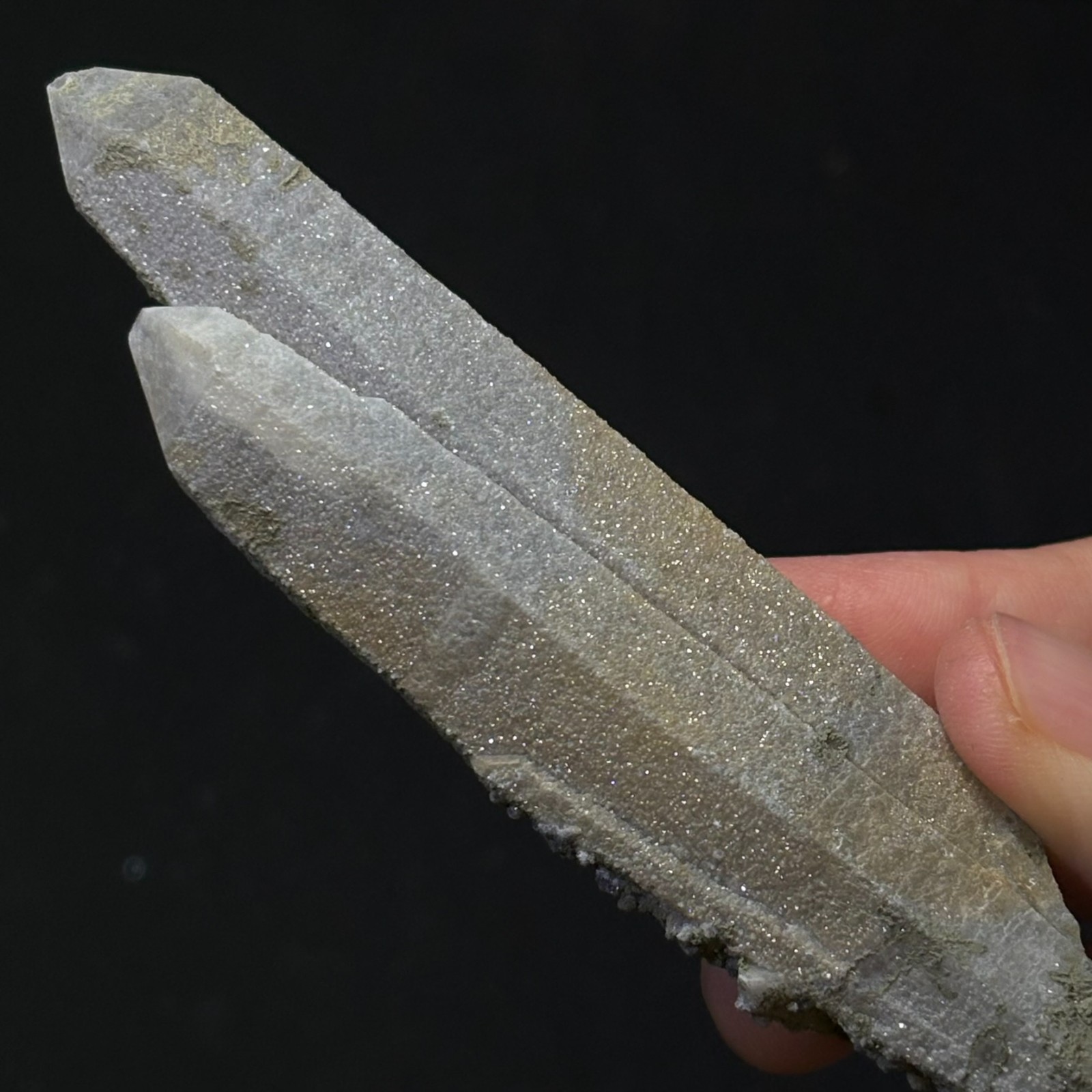 Natural Crystal Green Chlorite Quartz Cluster Flash Specimen Healing Stone Reiki