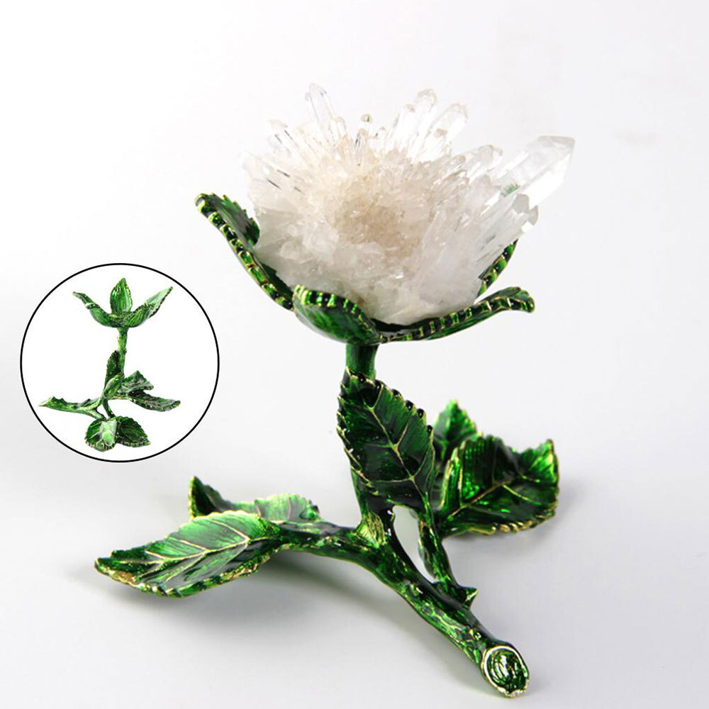 1/2PCS Metal Display Stand for Crystal Ball Rock Paperweight Globe Holder base