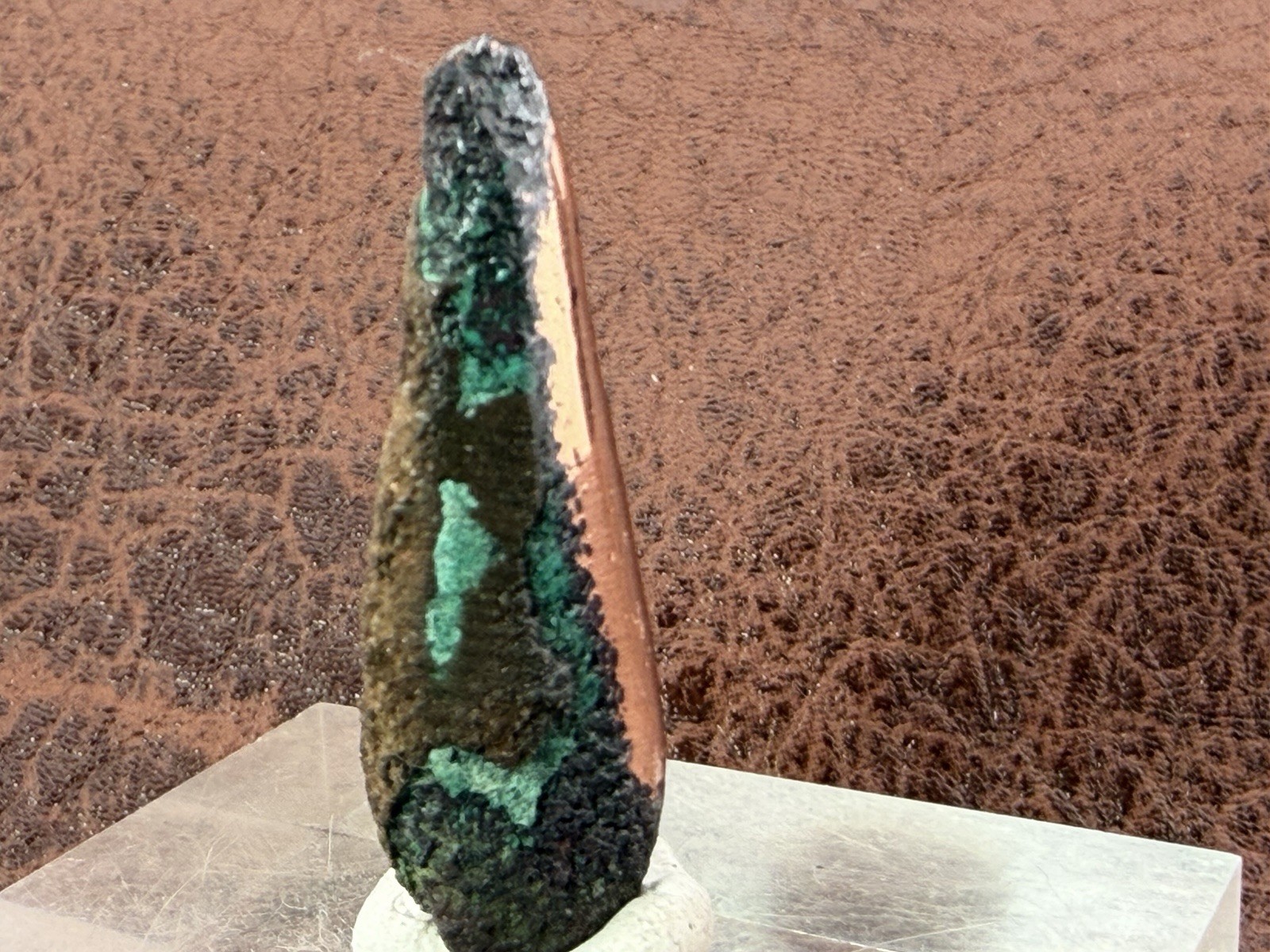 Naturally Oxidized Glacial Float Copper with Buffed Finish, Michigan 9.1 g.