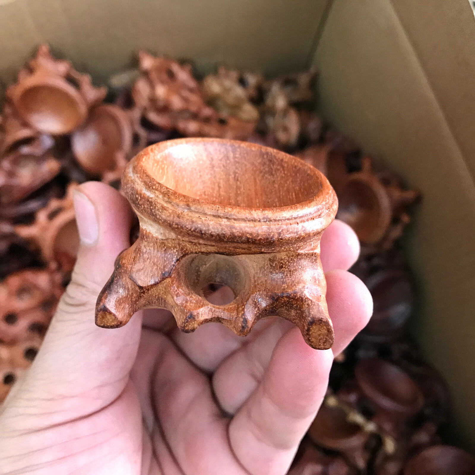8pcs Resin Wooden Stand Base For Crystal Ball Base Home Decoration Wholesale