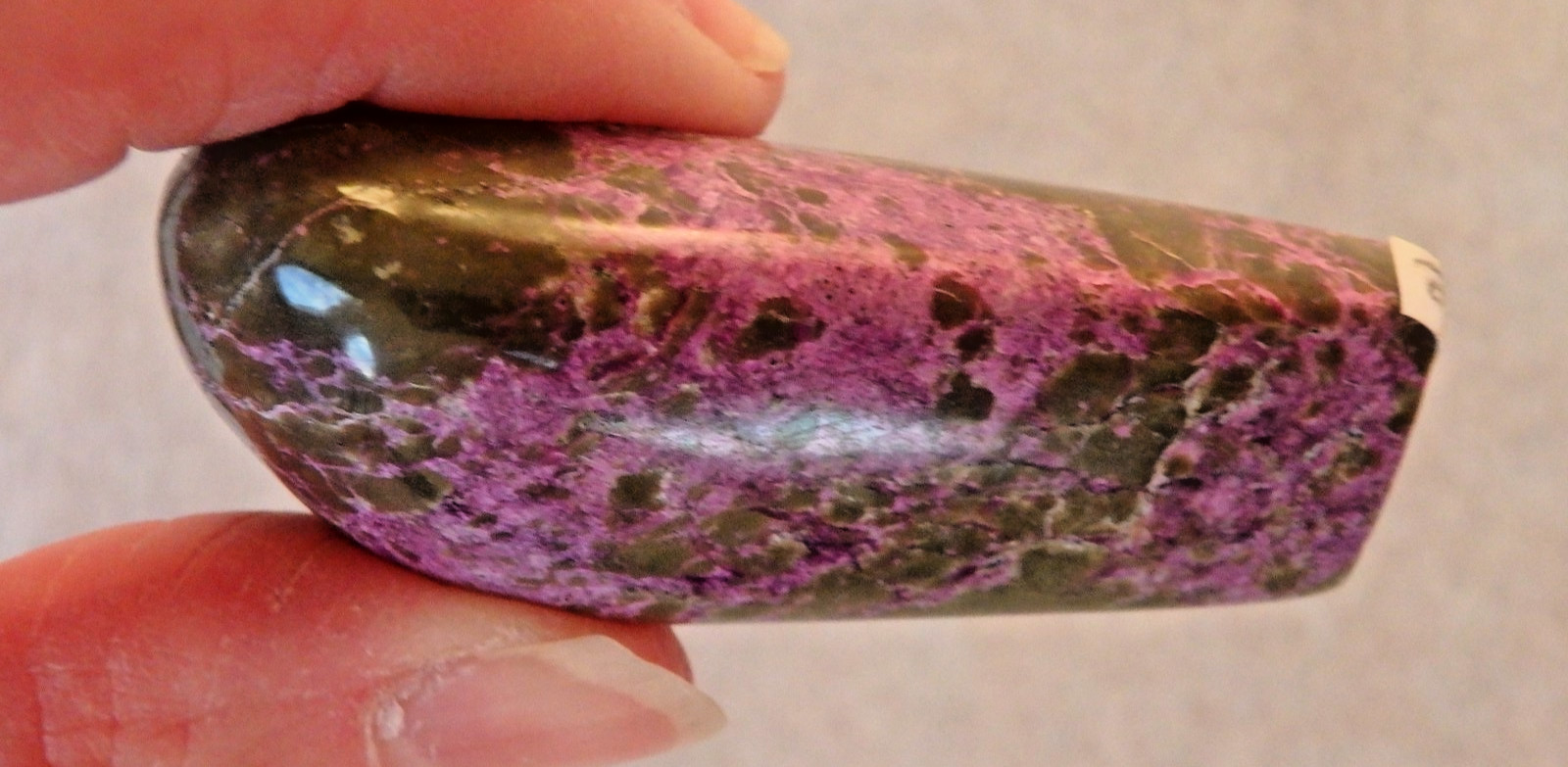Crystal 💜 Stichtite free form 61.9 grams Polished & Vibrant