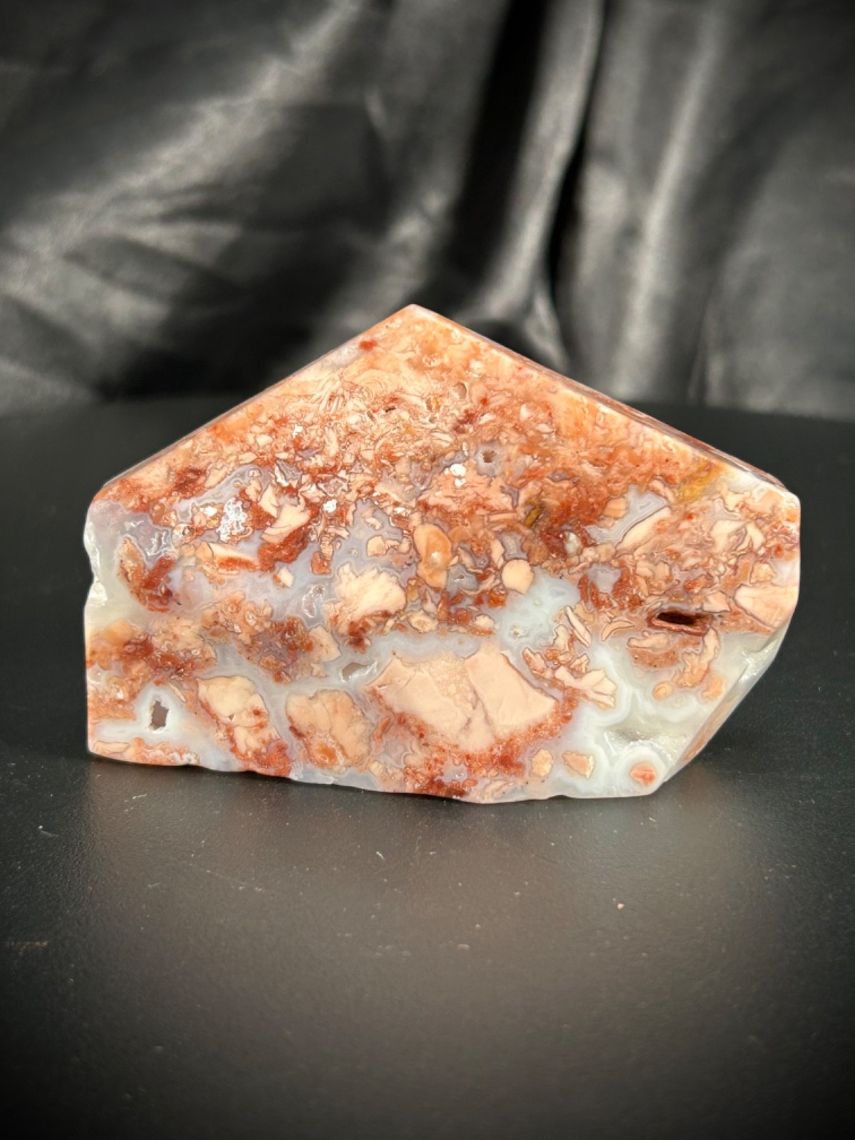 2.9″ Cotton Candy Agate Geometric Freeform 4oz (114 grams)