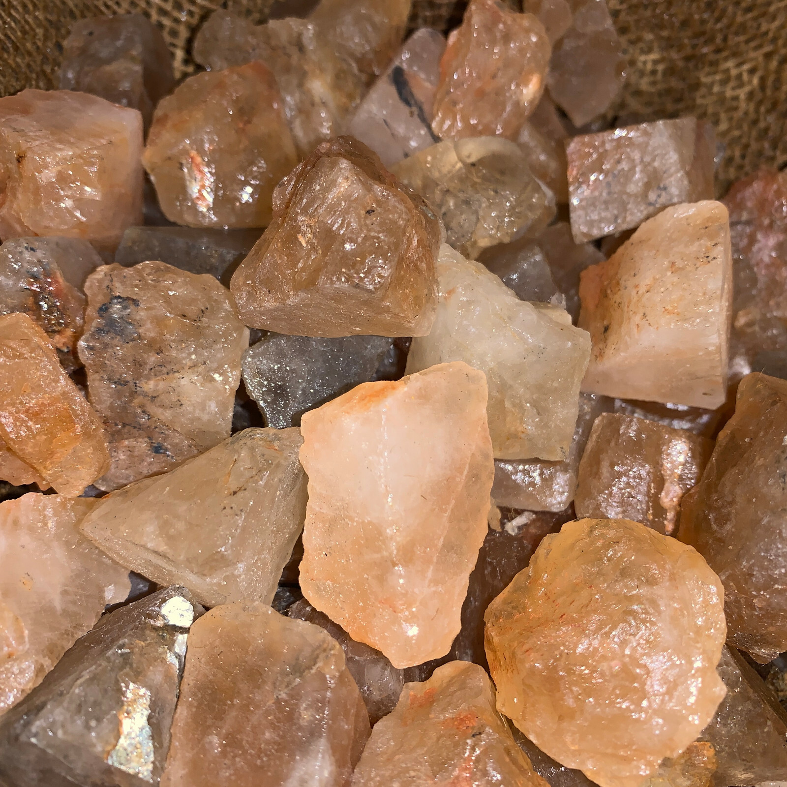 2000 Carat Lots of Citrine Topaz Rough – Plus a FREE Faceted Gemstone