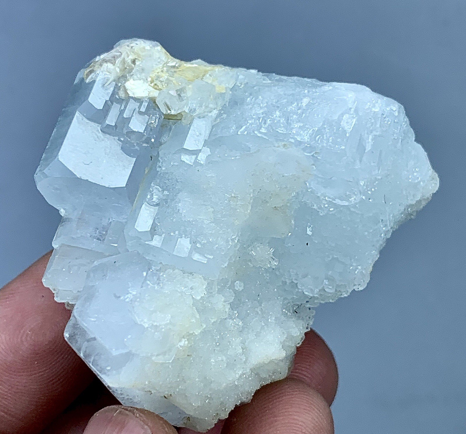 355 Carats Aquamarine Crystal Cluster From Pakistan.