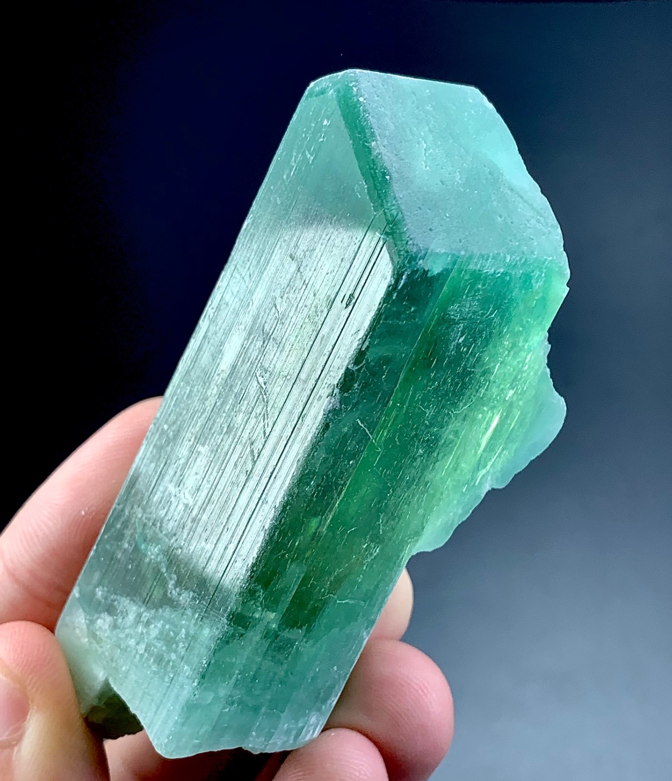 624 Carat Hiddenite Kunzite Crystal Specimen From Afghanistan