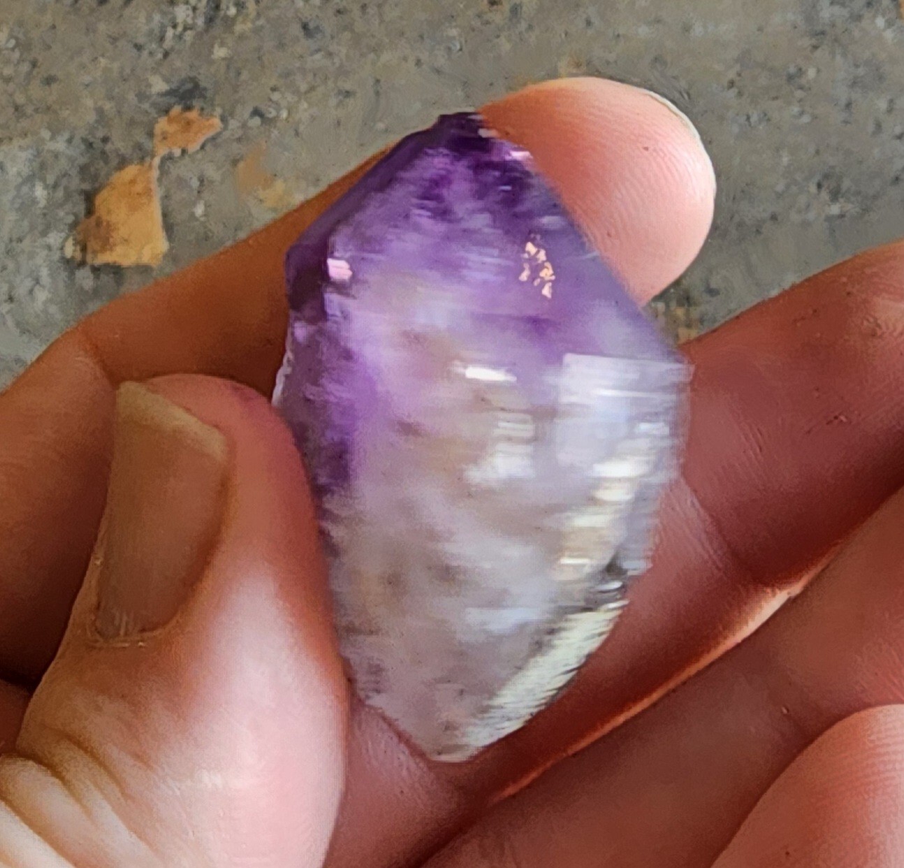 A CHOICE Glassy Gemmy Purple Amethyst crystal from KEDON, Ural, Russia Siberia