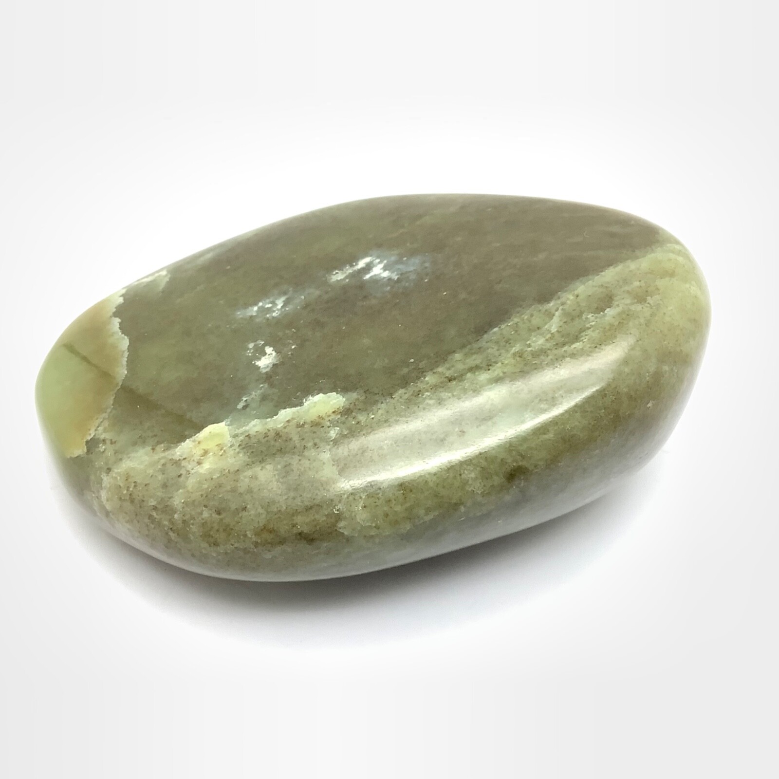Siberian Jade Stone Honey Brown Vitim River Nephrite Jade Cobble Siberia #20