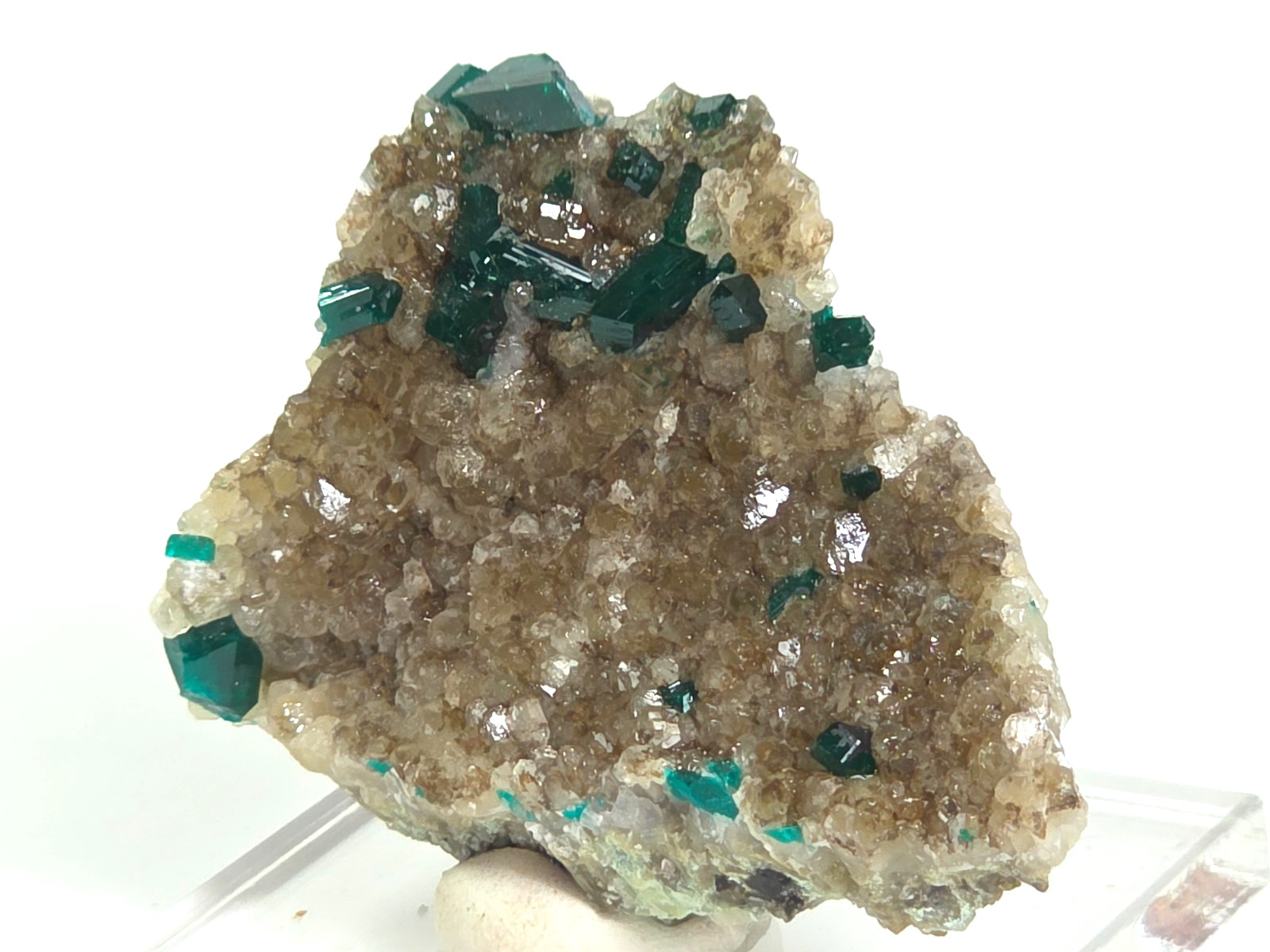 Dioptase Kapata Mine Kolwezi Katanga Republic of the Congo D-15