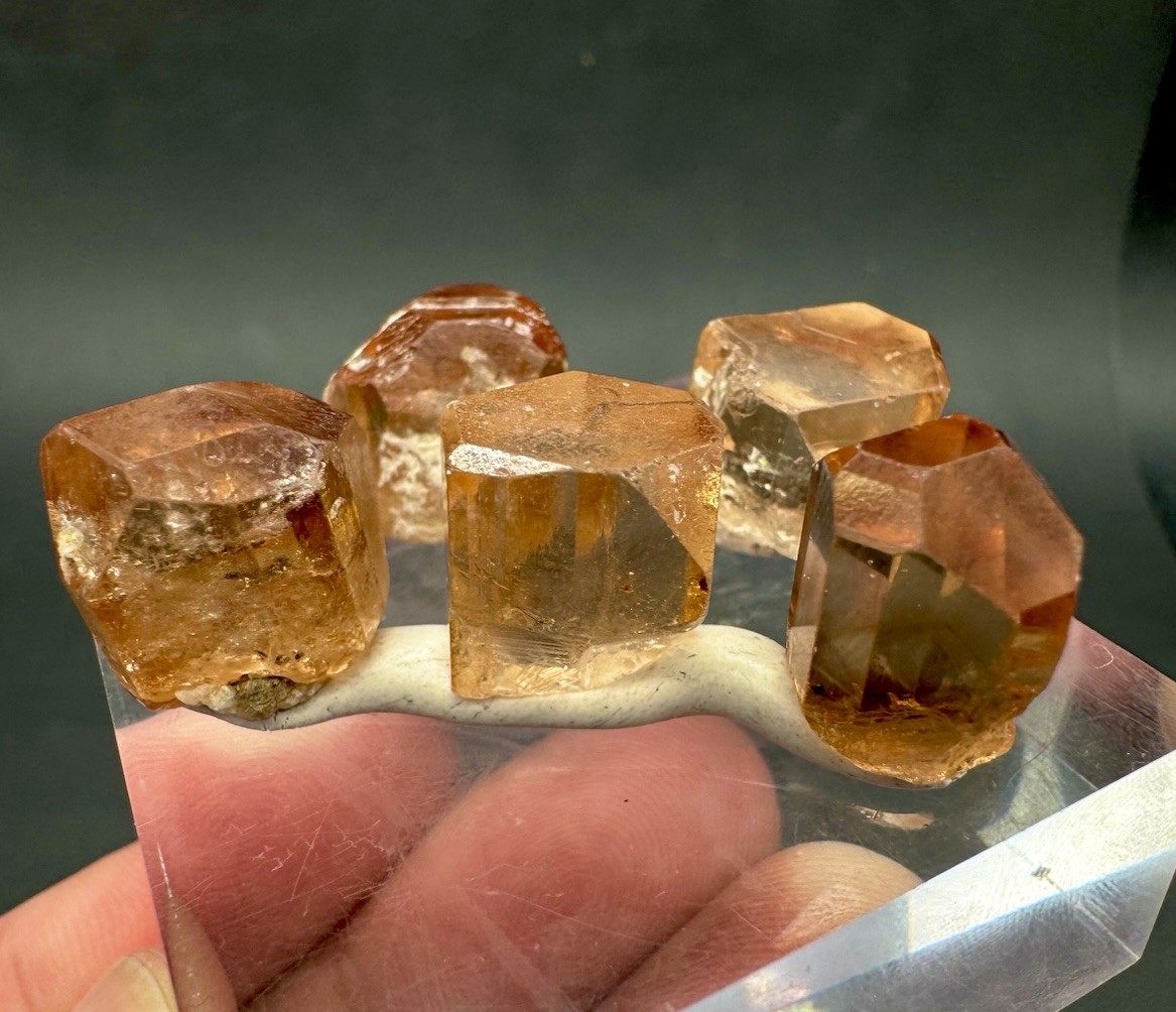 Natural 5 Pieces Topaz Crystal, Specimen 155 Carats @ Mineral Specimens