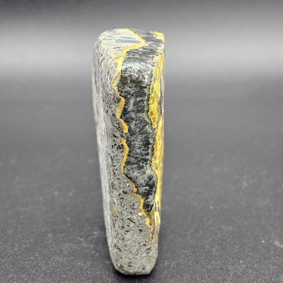 Bumblebee Jasper with Eyes Freeform Standup Display Piece Rare – US Seller R