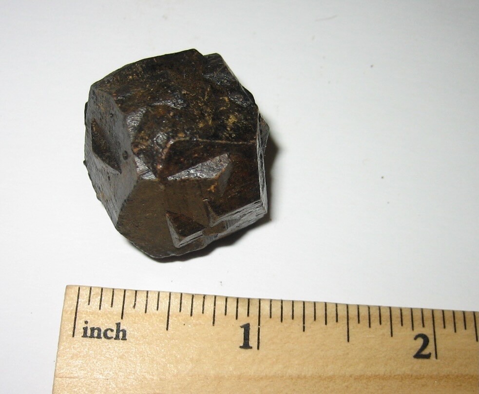 1″ RARE! NATURAL ‘IRON CROSS’ PYRITE CRYSTAL TWIN CLUSTER FROM COLOMBIA 36.2g *5