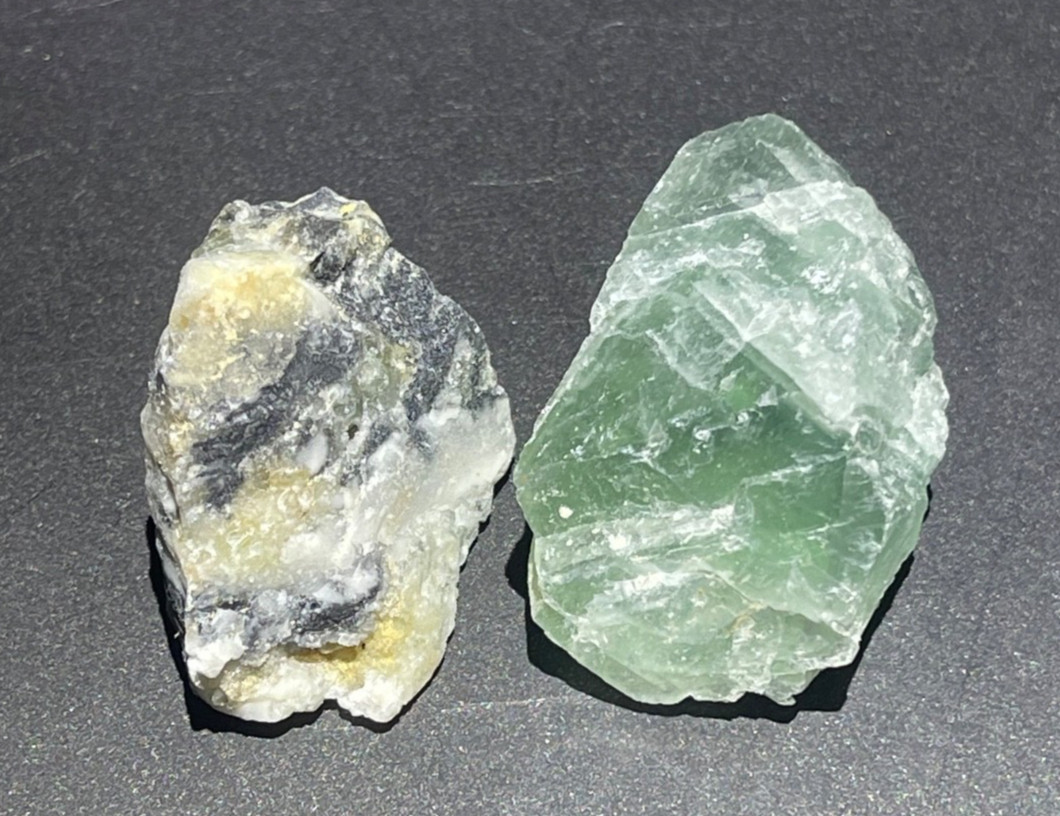 Rainbow Fluorite Rock Crystal USA Seller