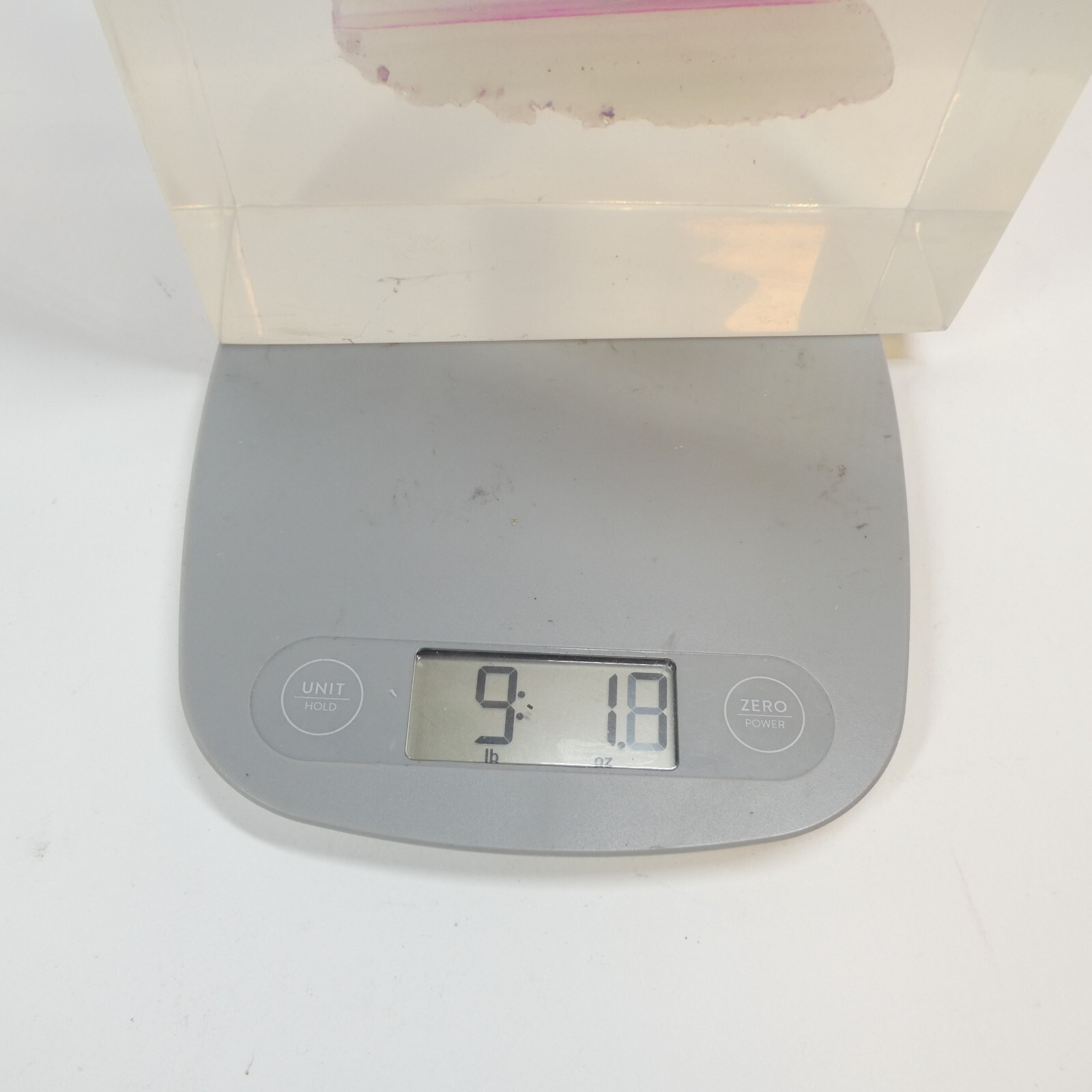 Bookends Pair Vintage Pink Agate Geode Slice in Clear Lucite Acrylic Block