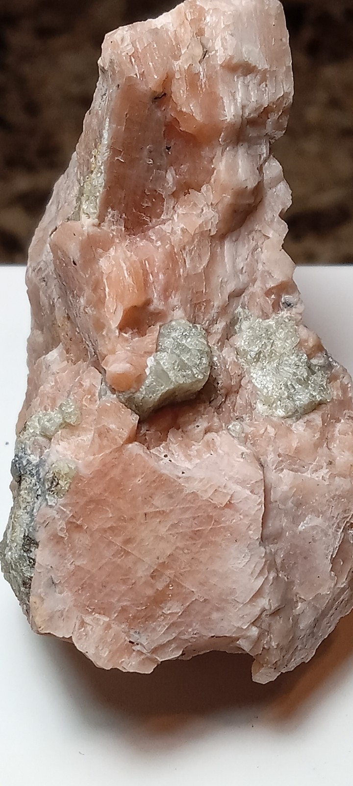 Apatite, Microcline crystal specimen from Ontario, Canada